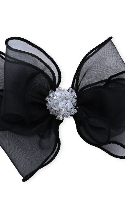 kids atelier mimi tutu Multicolor Crystal Accent Bow Set  