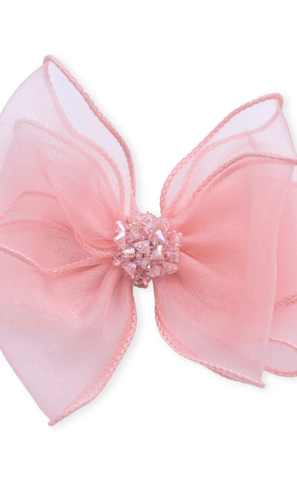 kids atelier mimi tutu Multicolor Crystal Accent Bow Set  