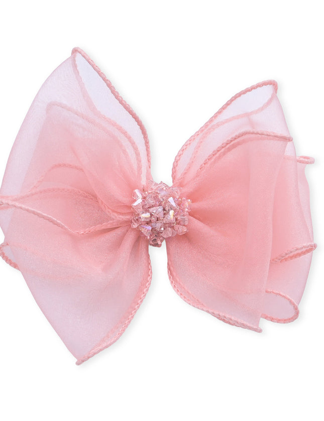 kids atelier mimi tutu Multicolor Crystal Accent Bow Set  