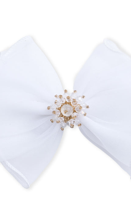 kids atelier mimi tutu Multicolor Pearl Cluster Bow Clip Set