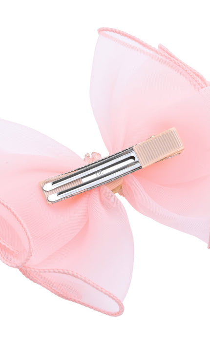 kids atelier mimi tutu Multicolor Pearl Cluster Bow Clip Set