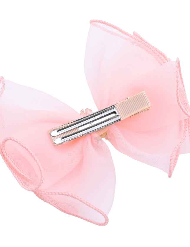 kids atelier mimi tutu Multicolor Pearl Cluster Bow Clip Set
