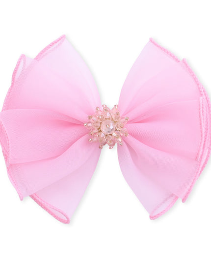 kids atelier mimi tutu Multicolor Pearl Cluster Bow Clip Set