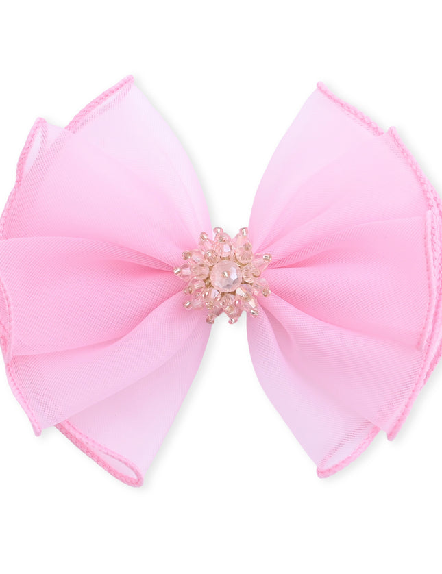 kids atelier mimi tutu Multicolor Pearl Cluster Bow Clip Set