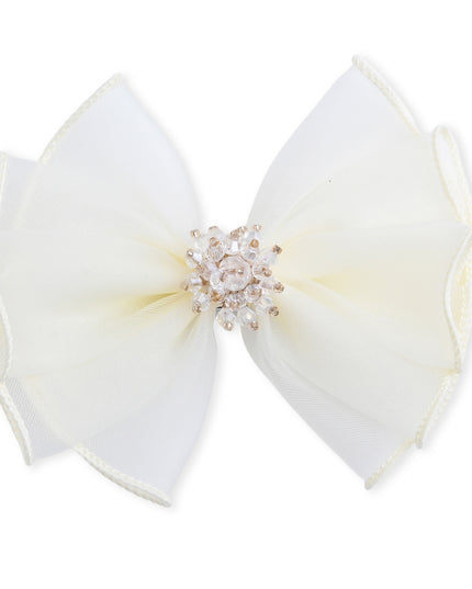 kids atelier mimi tutu Multicolor Pearl Cluster Bow Clip Set