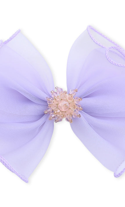 kids atelier mimi tutu Multicolor Pearl Cluster Bow Clip Set