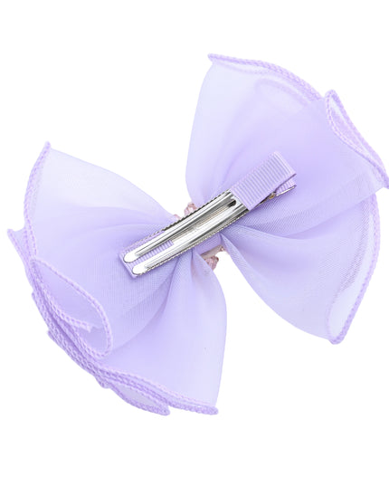 kids atelier mimi tutu Multicolor Pearl Cluster Bow Clip Set