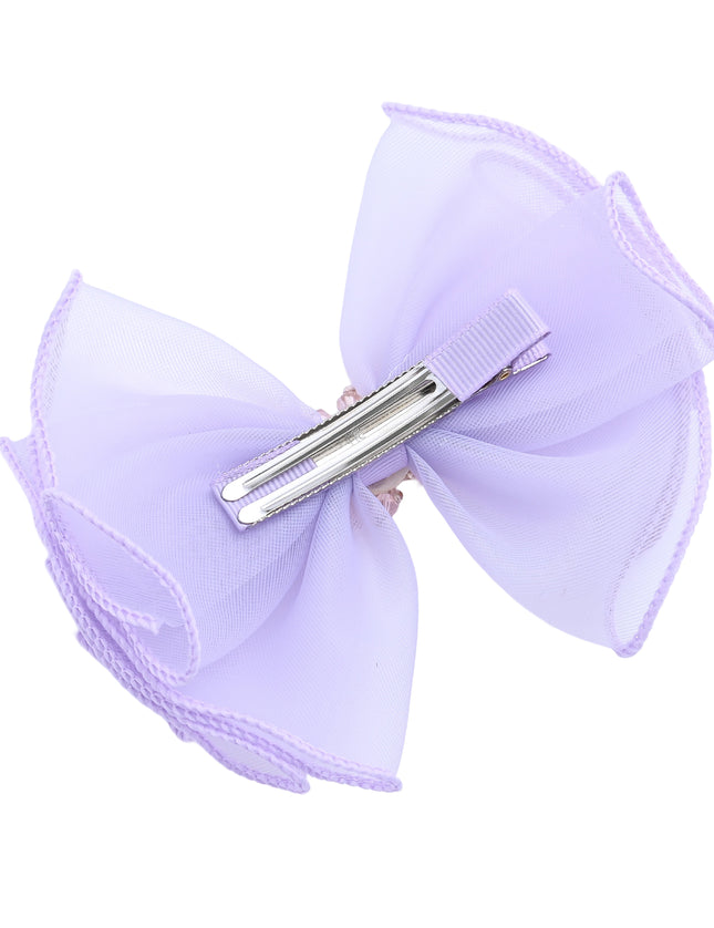kids atelier mimi tutu Multicolor Pearl Cluster Bow Clip Set