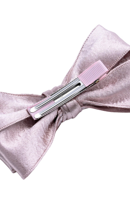 kids atelier mimi tutu Multicolor Classic Satin Bow Hair Clip Set