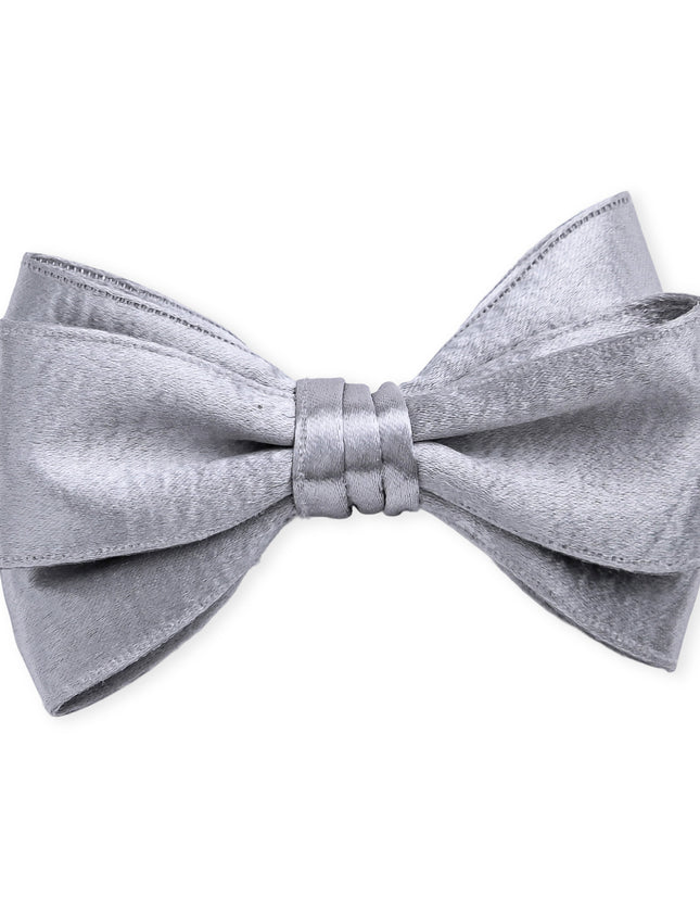 kids atelier mimi tutu Multicolor Classic Satin Bow Hair Clip Set