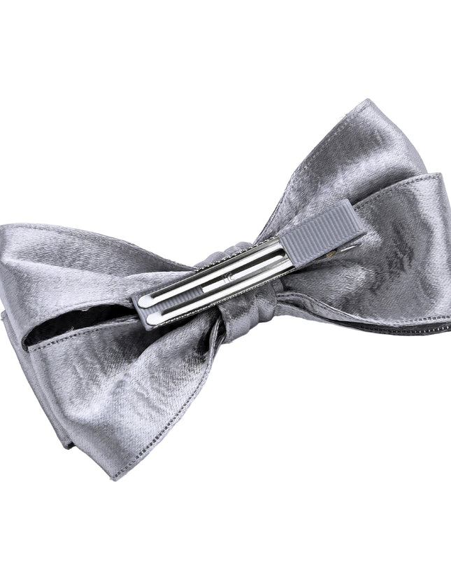 kids atelier mimi tutu Multicolor Classic Satin Bow Hair Clip Set