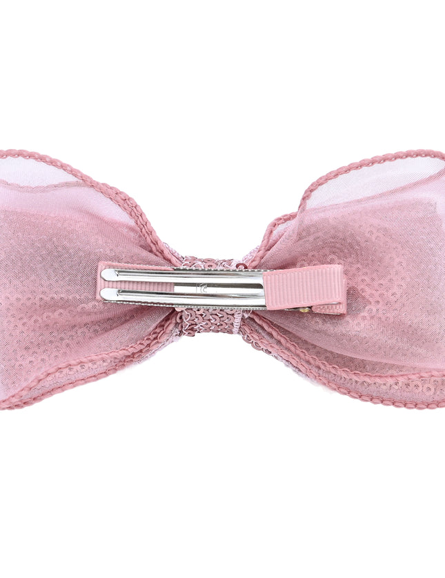 kids atelier mimi tutu Multicolor Sequin Bow Clip Set