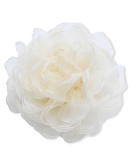 kids atelier mimi tutu Black Tulle Flower Hair Clip Duo