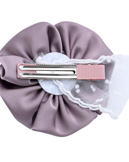 kids atelier mimi tutu Multicolor Bloom Hair Pin Trio