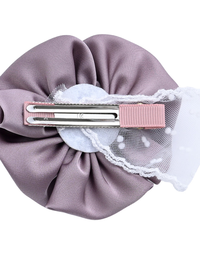 kids atelier mimi tutu Multicolor Bloom Hair Pin Trio