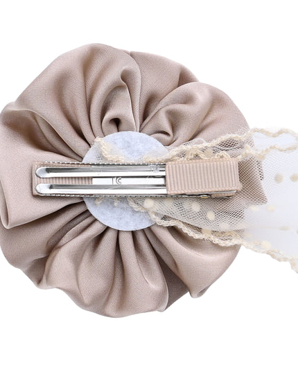 kids atelier mimi tutu Multicolor Bloom Hair Pin Trio