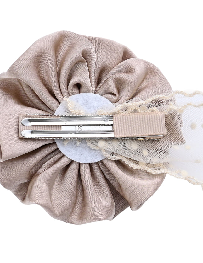 kids atelier mimi tutu Multicolor Bloom Hair Pin Trio