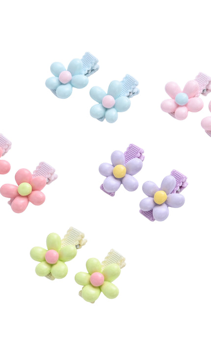 kids atelier mimi tutu Flower Hair Clip Set