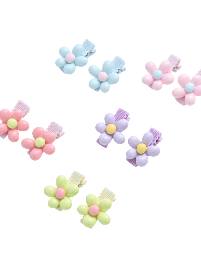 kids atelier mimi tutu Flower Hair Clip Set