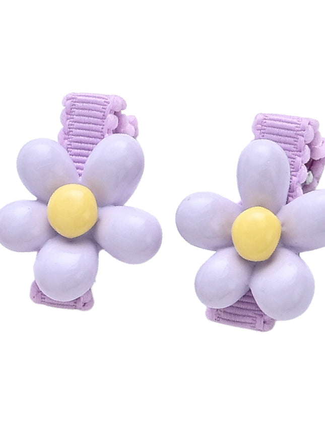 kids atelier mimi tutu Flower Hair Clip Set