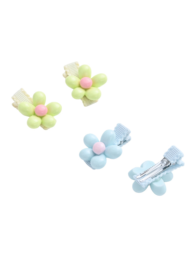 kids atelier mimi tutu Flower Hair Clip Set