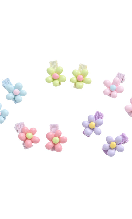kids atelier mimi tutu Flower Hair Clip Set
