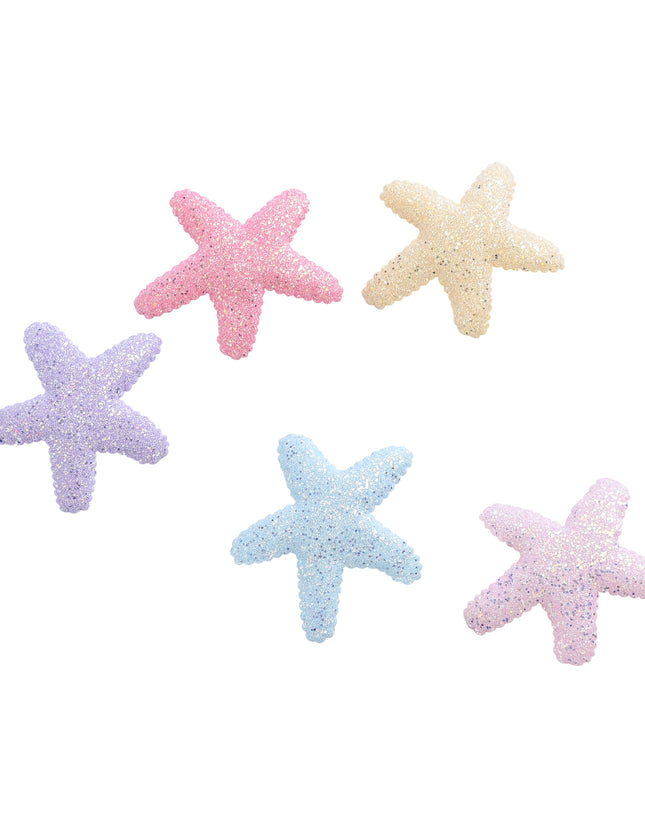 kids atelier mimi tutu Textured Starfish Hair Clip Set