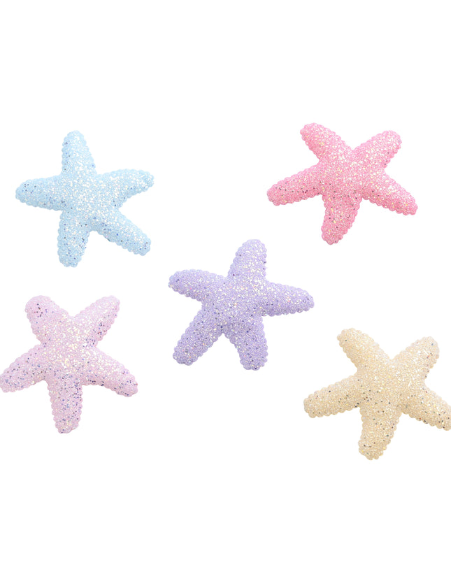 kids atelier mimi tutu Textured Starfish Hair Clip Set