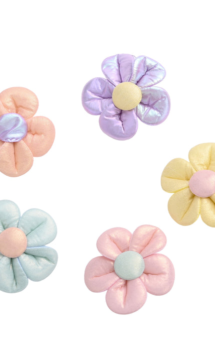kids atelier mimi tutu Padded Fabric Flower Set