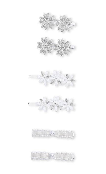 Kids atelier mimi tutu Crystal Flora Hair Pin Trio