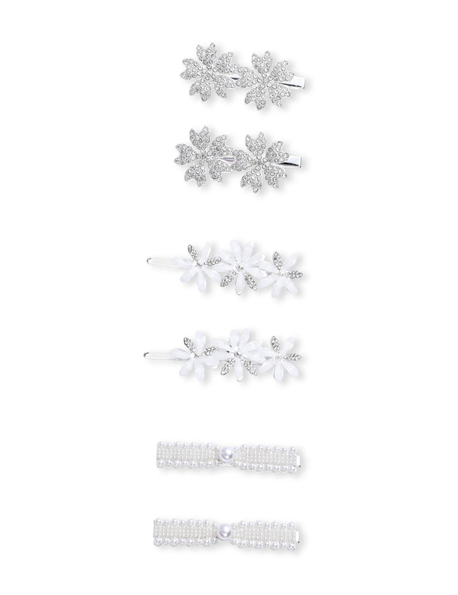 Kids atelier mimi tutu Crystal Flora Hair Pin Trio