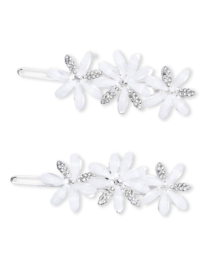Kids atelier mimi tutu Crystal Flora Hair Pin Trio