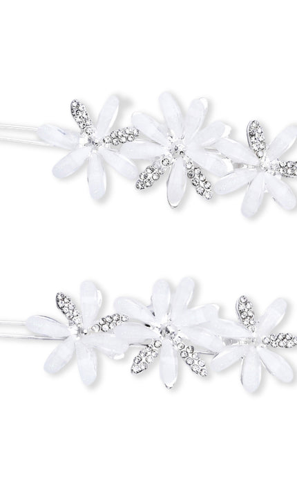Kids atelier mimi tutu Crystal Flora Hair Pin Trio