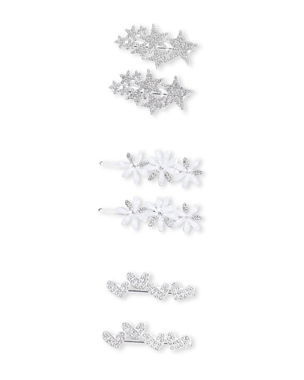 Kids atelier mimi tutu Crystal Star Hair Pin Trio
