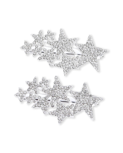 Kids atelier mimi tutu Crystal Star Hair Pin Trio