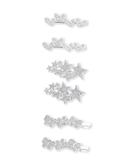 kids atelier mimi tutu Crystal Spark Hair Pin Trio