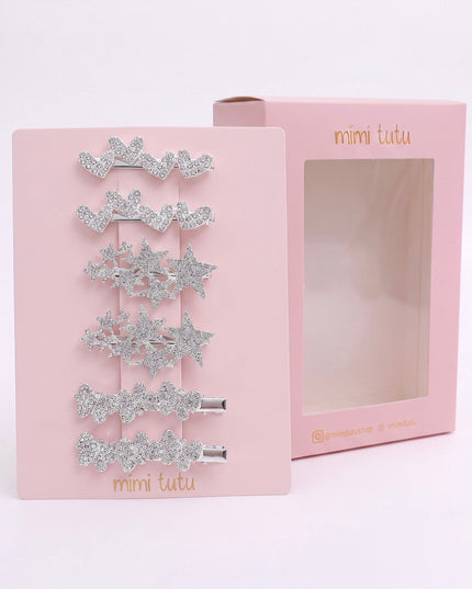 kids atelier mimi tutu Crystal Spark Hair Pin Trio