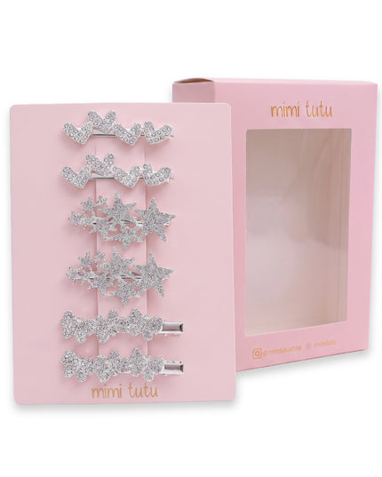 kids atelier mimi tutu Crystal Spark Hair Pin Trio