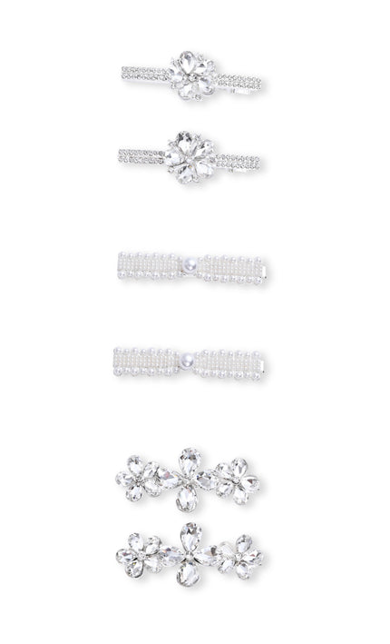 kids atelier mimi tutu Crystal Bloom Hair Pin Trio