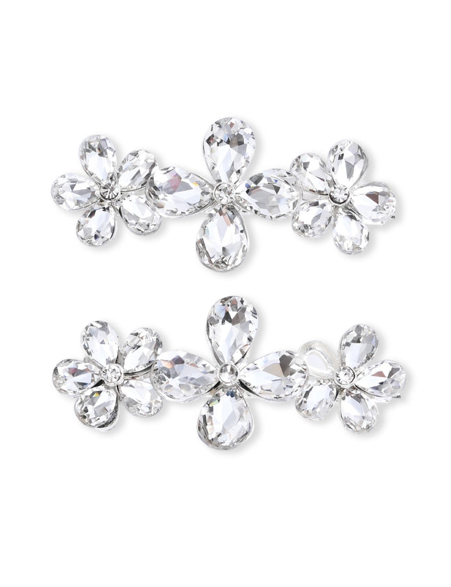 kids atelier mimi tutu Crystal Bloom Hair Pin Trio