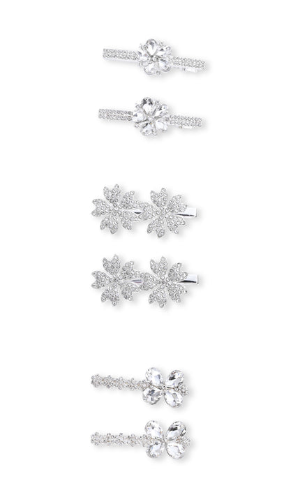 kids atelier mimi tutu Crystal Glimmer Hair Pin Trio