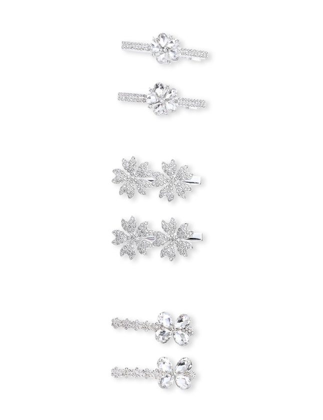 kids atelier mimi tutu Crystal Glimmer Hair Pin Trio