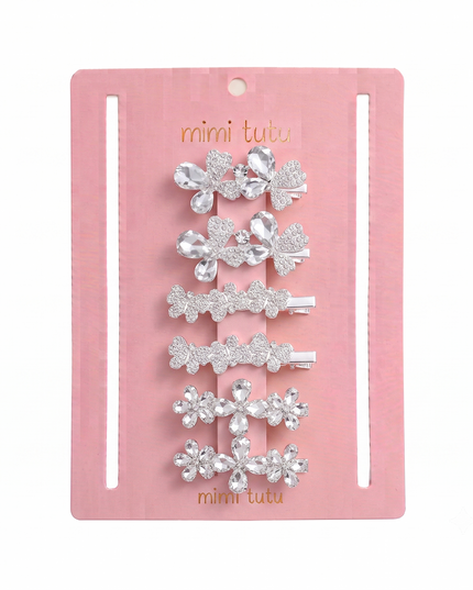 Kids atelier mimi tutu Crystal Radiant Hair Pin Trio