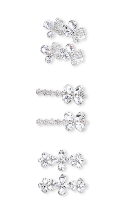 Kids atelier mimi tutu Crystal Aura Hair Pin Trio