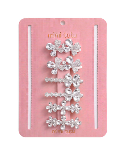 Kids atelier mimi tutu Crystal Aura Hair Pin Trio