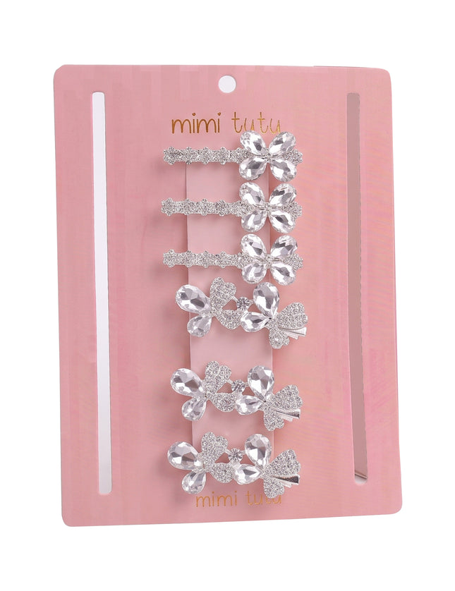 kids atelier mimi tutu Crystal Whisper Hair Pin Trio