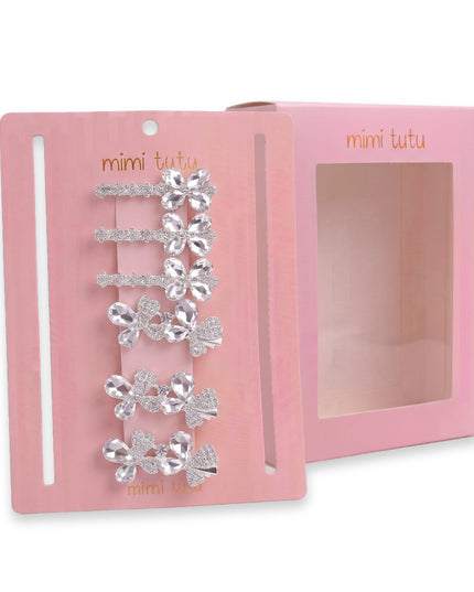 kids atelier mimi tutu Crystal Whisper Hair Pin Trio
