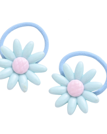 kids atelier mimi tutu Button & Flower Hair Tie Set