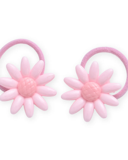 kids atelier mimi tutu Button & Flower Hair Tie Set