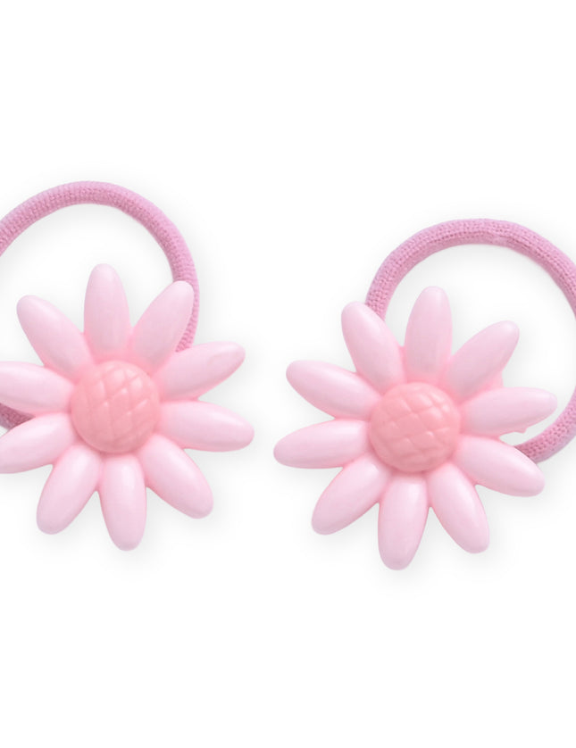kids atelier mimi tutu Button & Flower Hair Tie Set